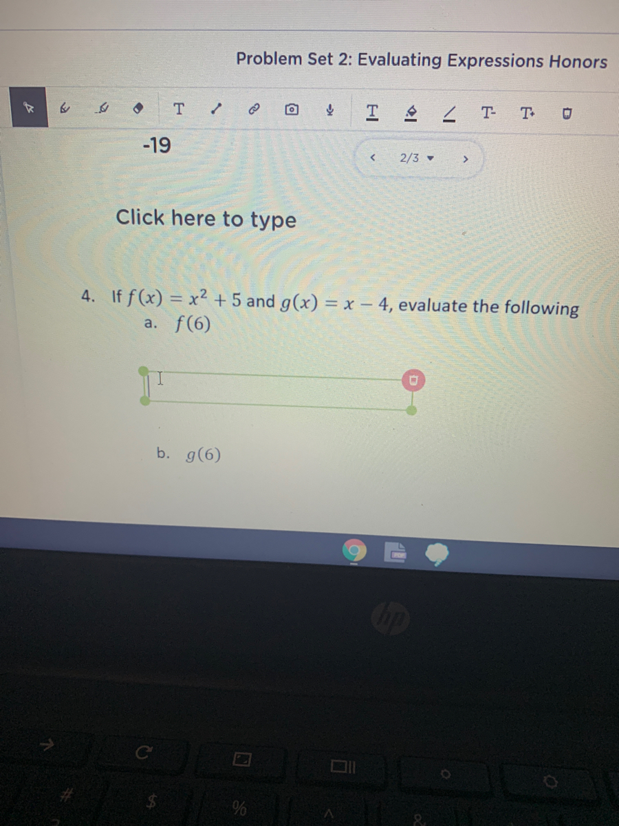 Answered If F X X 5 And G X X 4 Bartleby