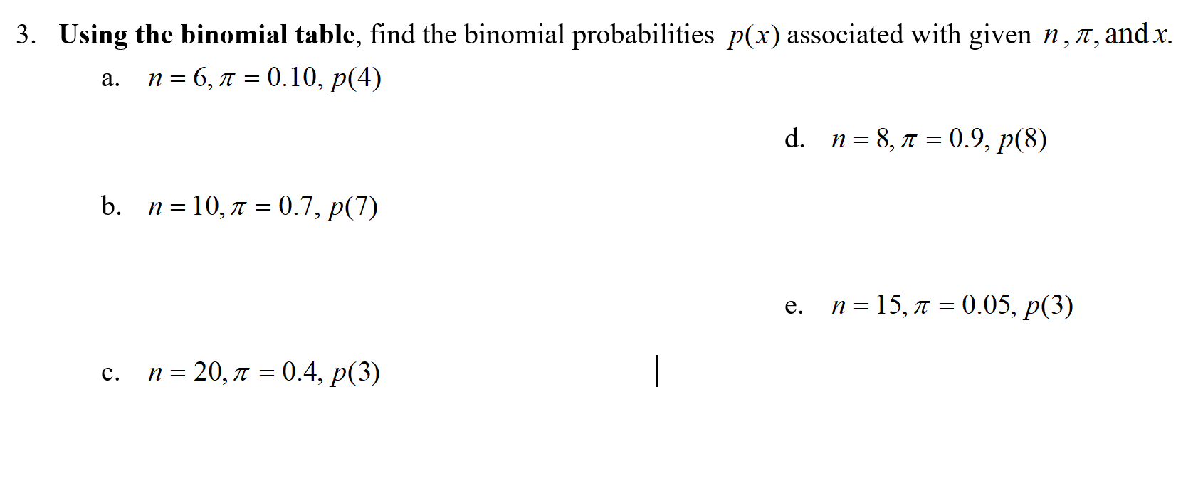 Answered Using The Binomial Table Find The Bartleby