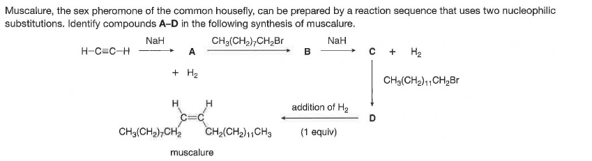 Answered: Muscalure, The Sex Pheromone Of The… 