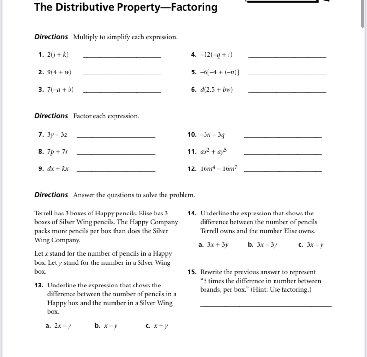 Answered Directions Multiply To Simplify Each Bartleby