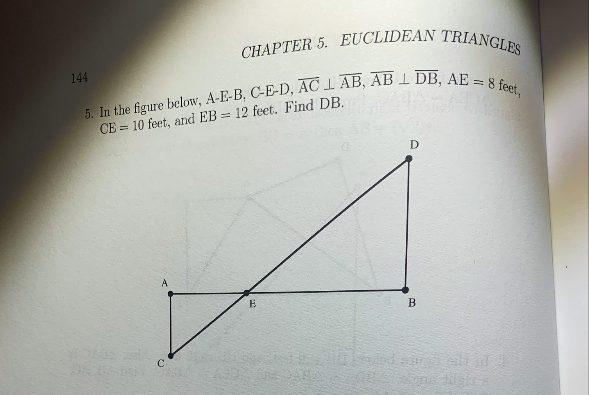 Answered Chapter 5 Euclidean Triangles 144 5 Bartleby
