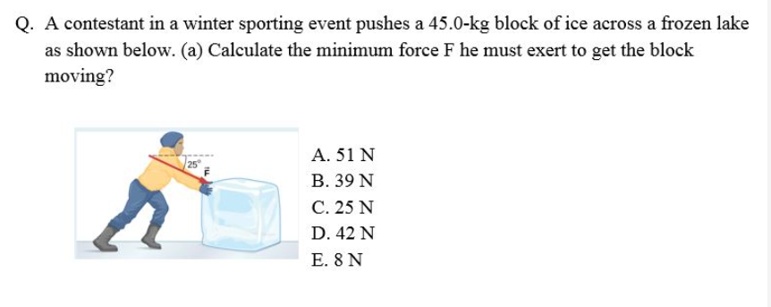 Answered Q A Contestant In A Winter Sporting Bartle