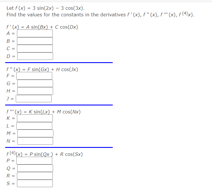 Answered Let F X 3 Sin 2x 3 Cos 3x Find Bartleby