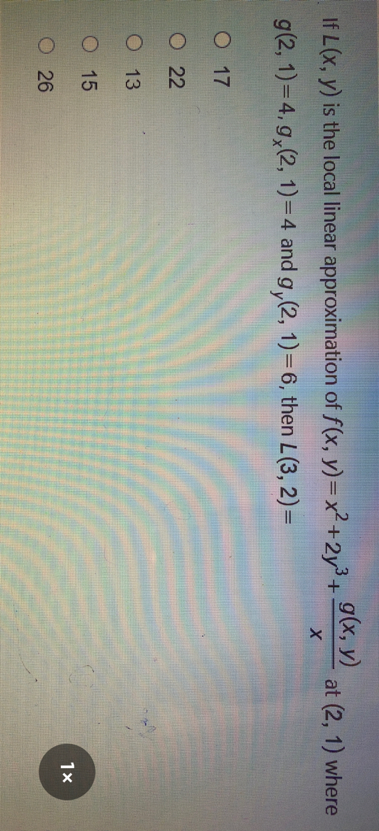 Answered If L X Y Is The Local Linear Bartleby