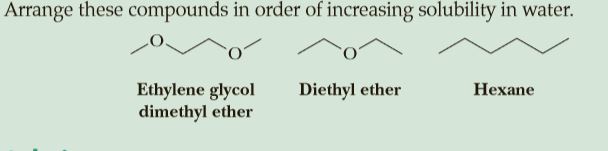 polarity parameter for diethyl ether