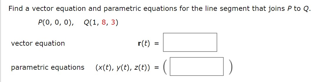 Answered Find A Vector Equation And Parametric Bartleby