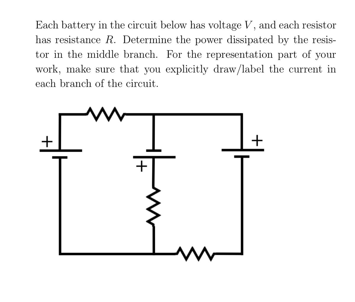 Battery Representation In Circuit