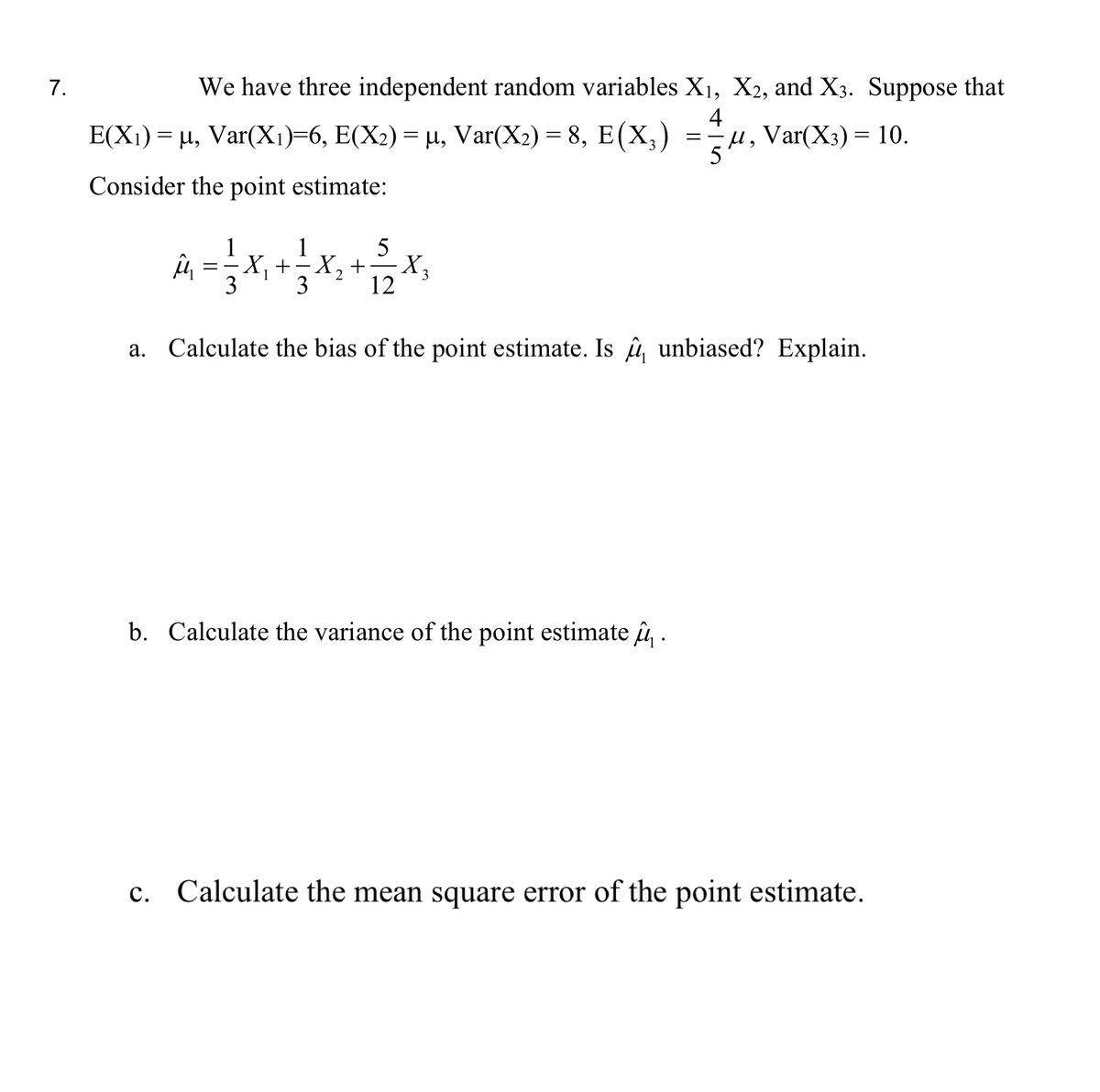 Answered We Have Three Independent Random Bartleby