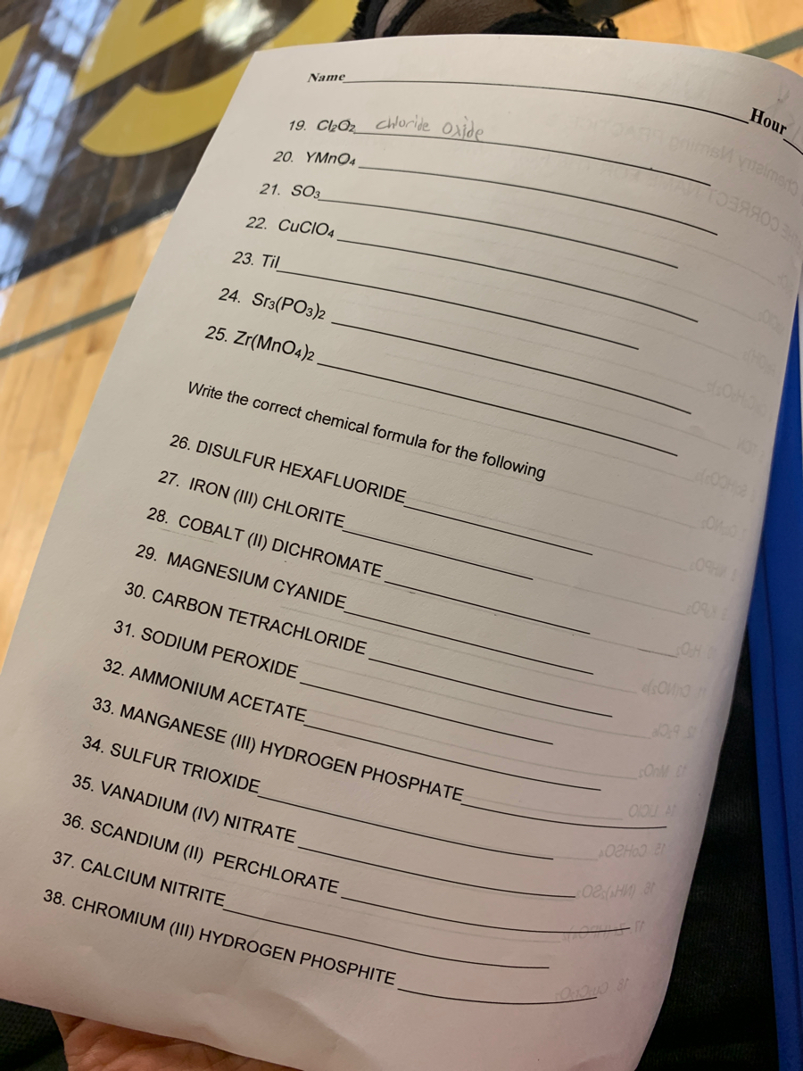 Answered Write The Correct Chemical Formula For Bartleby