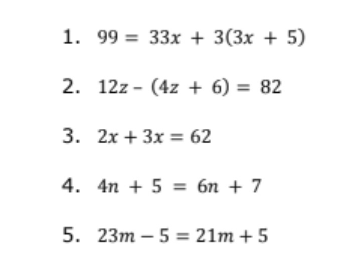 Answered 1 99 33x 3 3x 5 2 12z 4z Bartleby