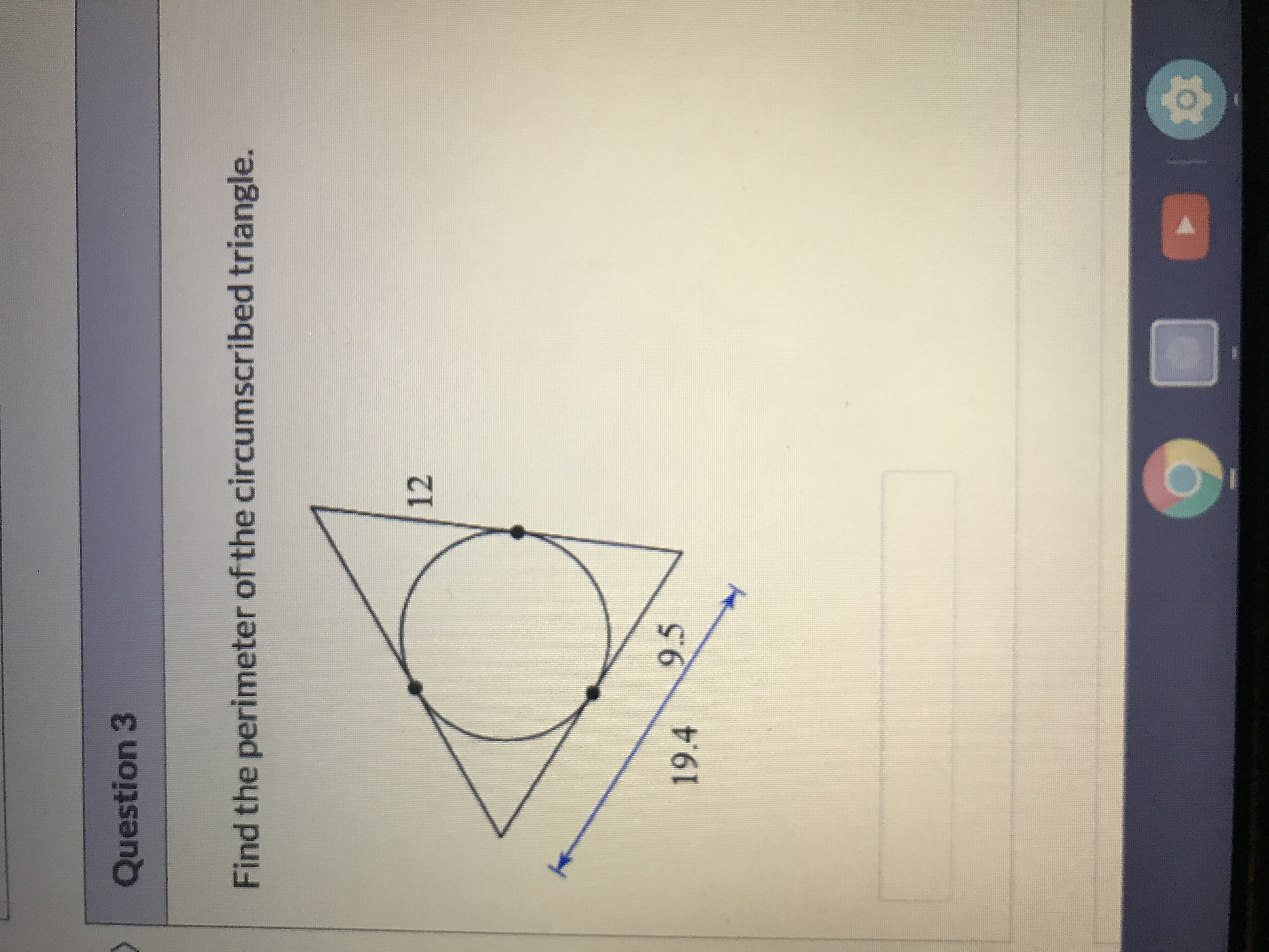 perimeter of a circle