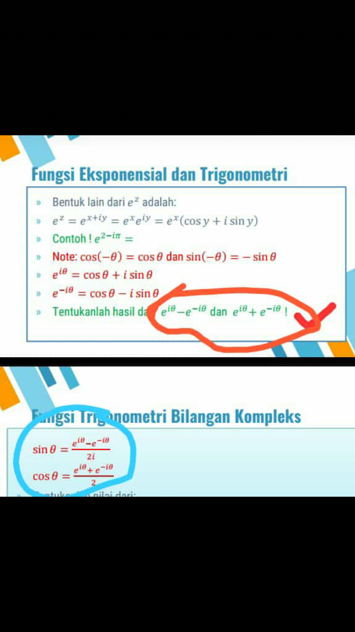 Answered Fungsi  Eksponensial  dan Trigonometri  bartleby