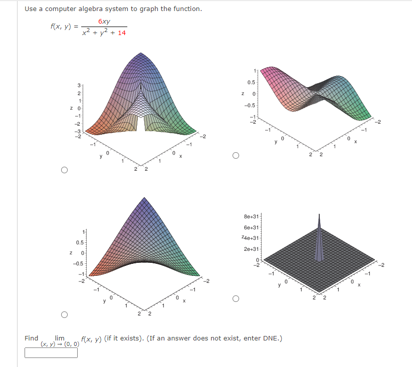 Answered Use A Computer Algebra System To Graph Bartleby