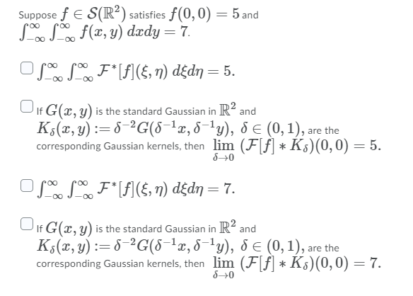 Answered Suppose F E S Ir Satisfies F 0 0 Bartleby