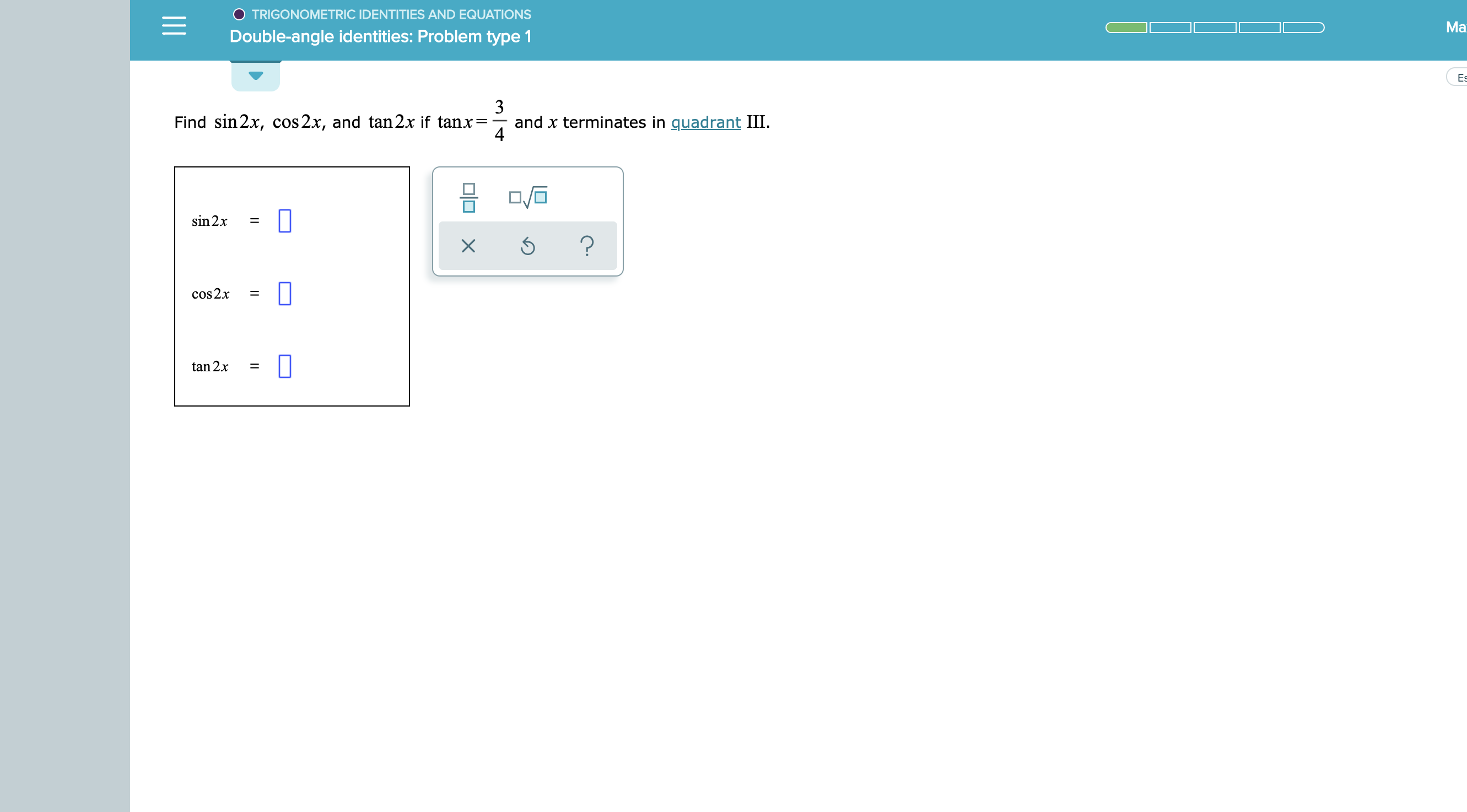 Answered O Trigonometric Identities And Bartleby