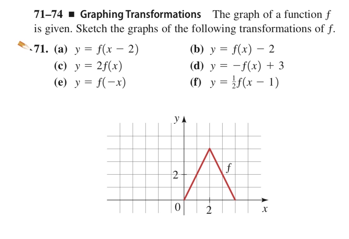 Answered 71 74 1 Graphing Transformations The Bartleby
