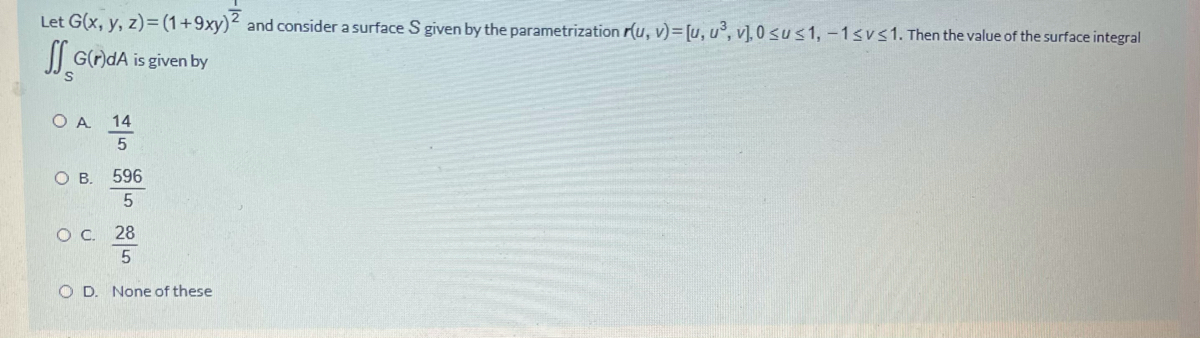 Answered Let G X Y Z 1 9xy 2 And Consider A Bartleby