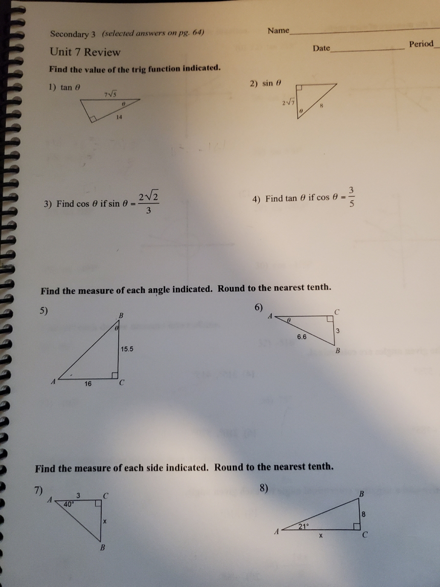 Answered Find The Value Of The Trig Function Bartleby