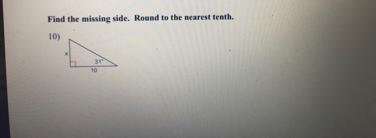 answered-find-the-missing-side-round-to-the-bartleby