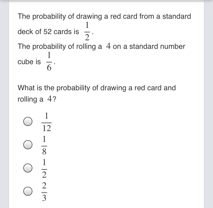 Answered The probability of drawing a red card… bartleby