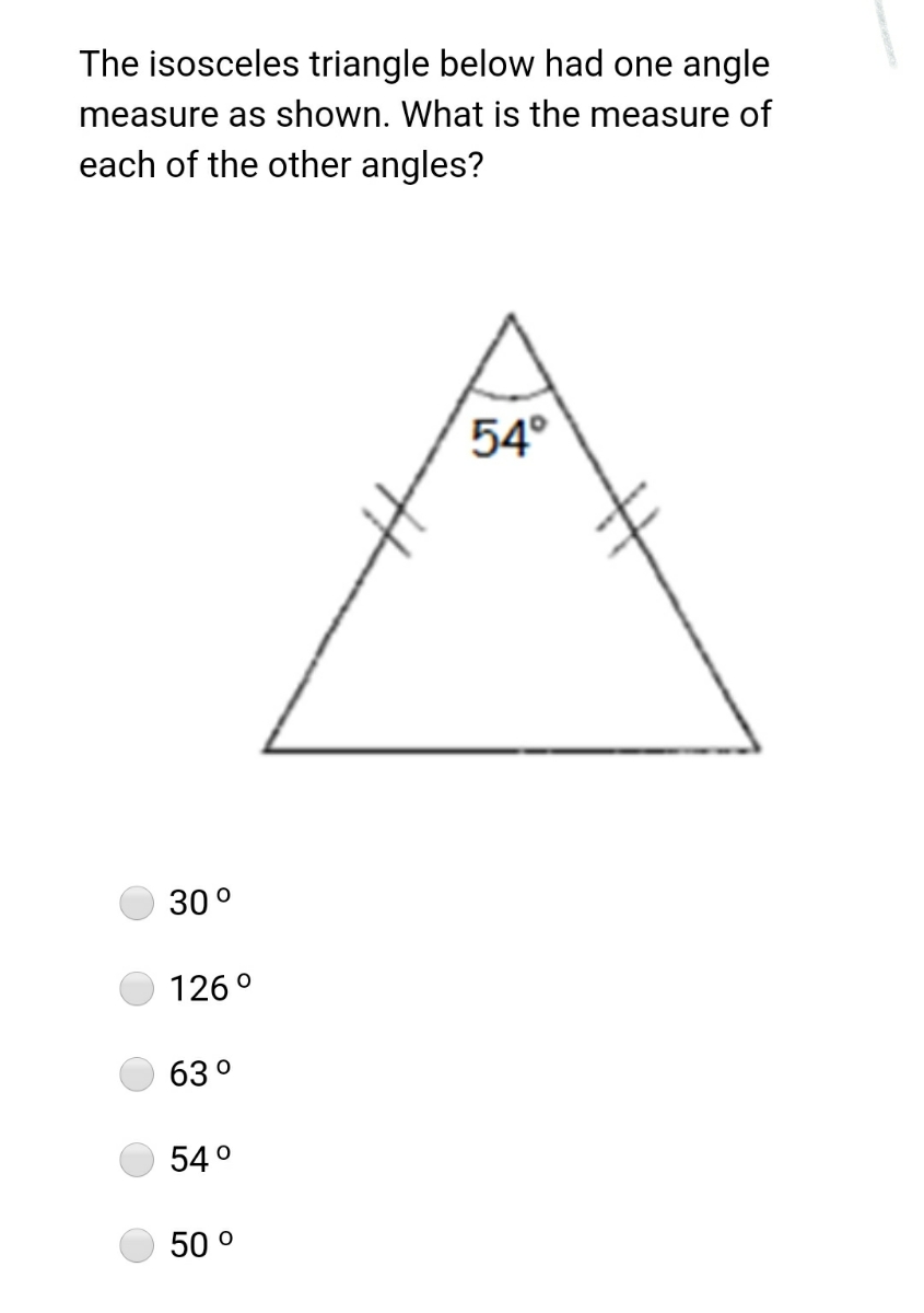 whats a isosceles triangle