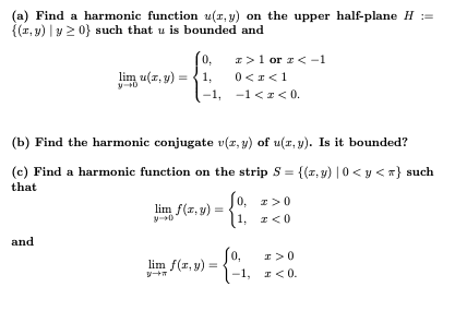 harmonic functions