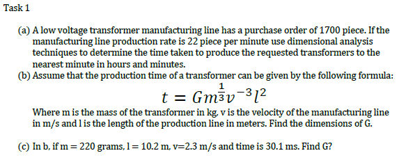 Answered Task 1 A A Low Voltage Transformer Bartleby