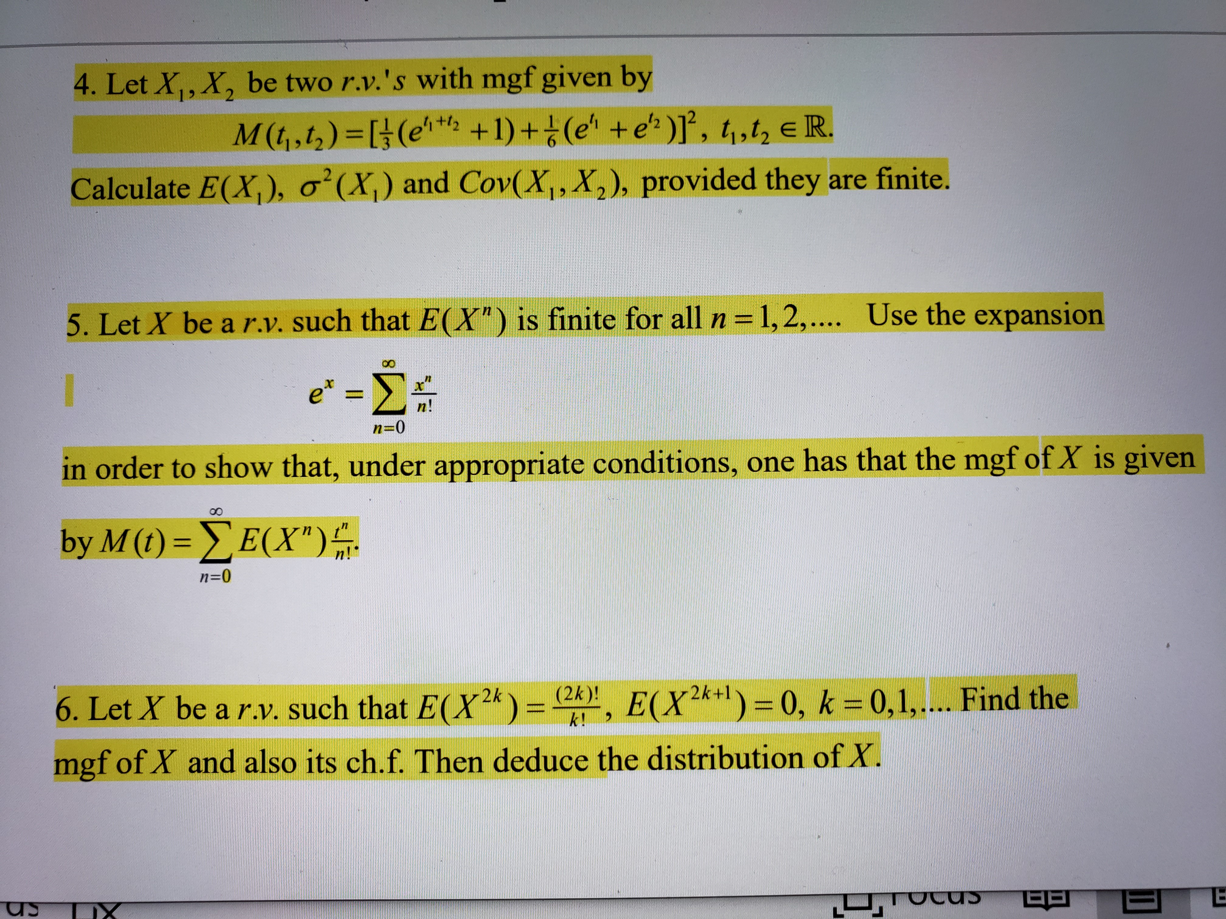 Answered 9 For N 1 N Let X Be Bartleby