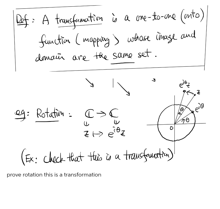 Answered Ef A Trausfemation U A Ome To One Bartleby