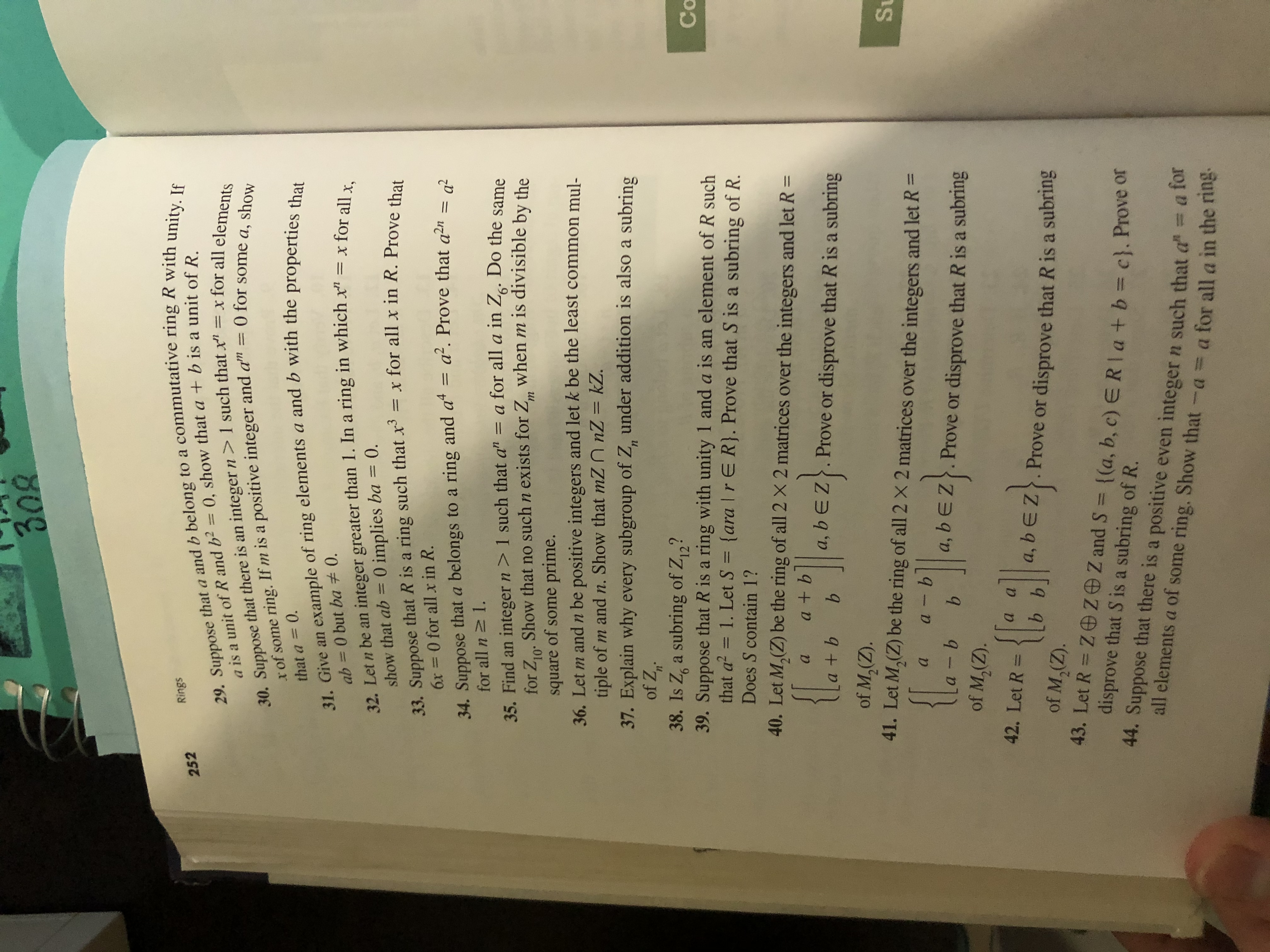 Answered 308 Rings 252 29 Suppose That A And B Bartleby