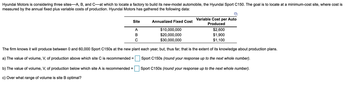 Answered Hyundai Motors Is Considering Three Bartle