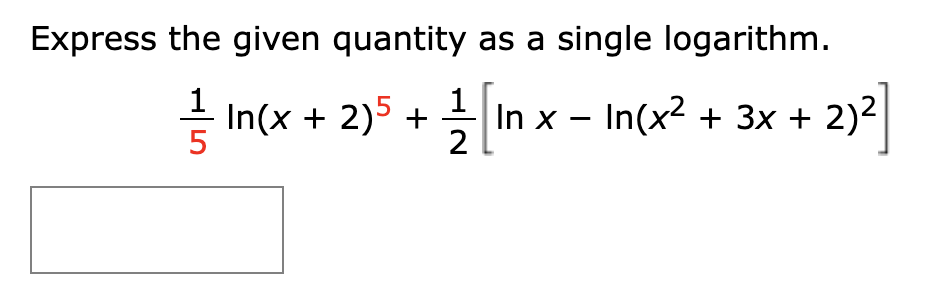 Answered Express The Given Quantity As A Single Bartle