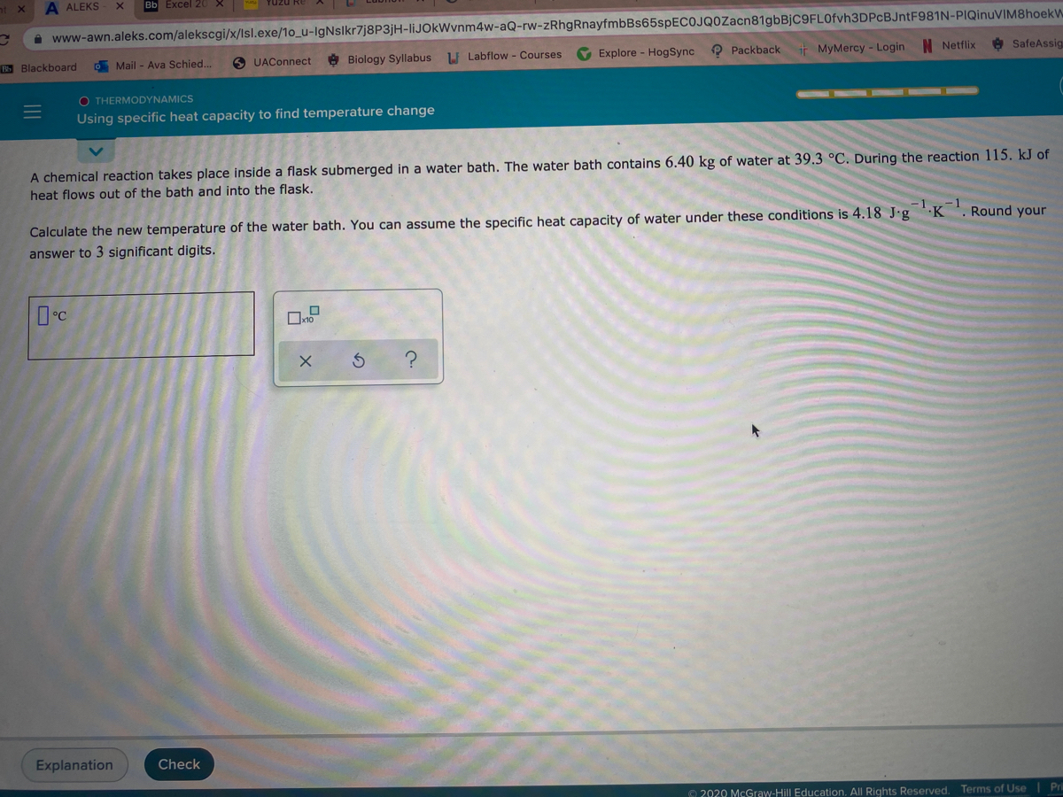 Answered A Chemical Reaction Takes Place Inside Bartleby