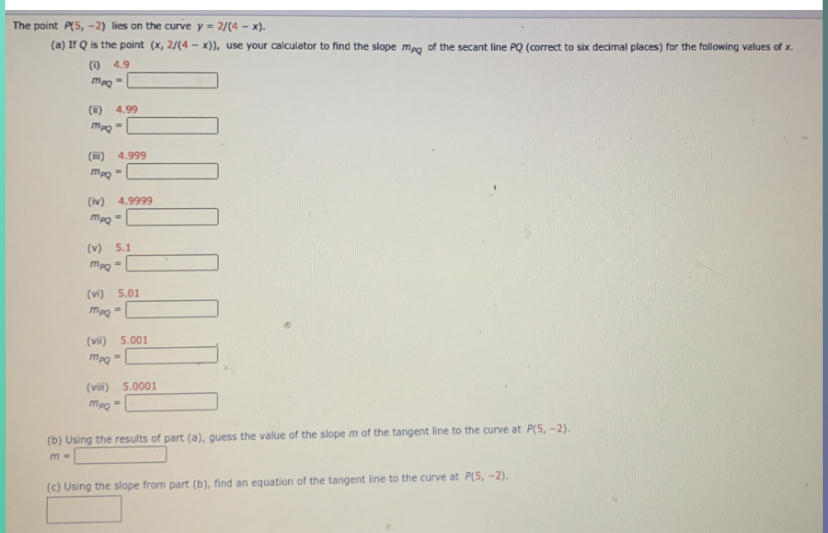 Answered The Point P S 2 Lies On The Curve Y Bartleby