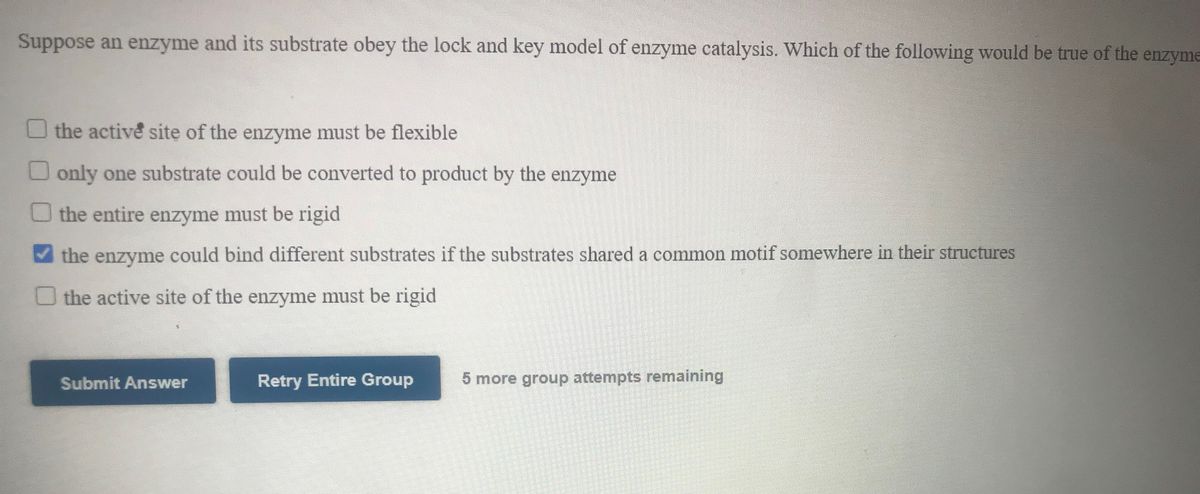 Answered Suppose An Enzyme And Its Substrate Bartleby