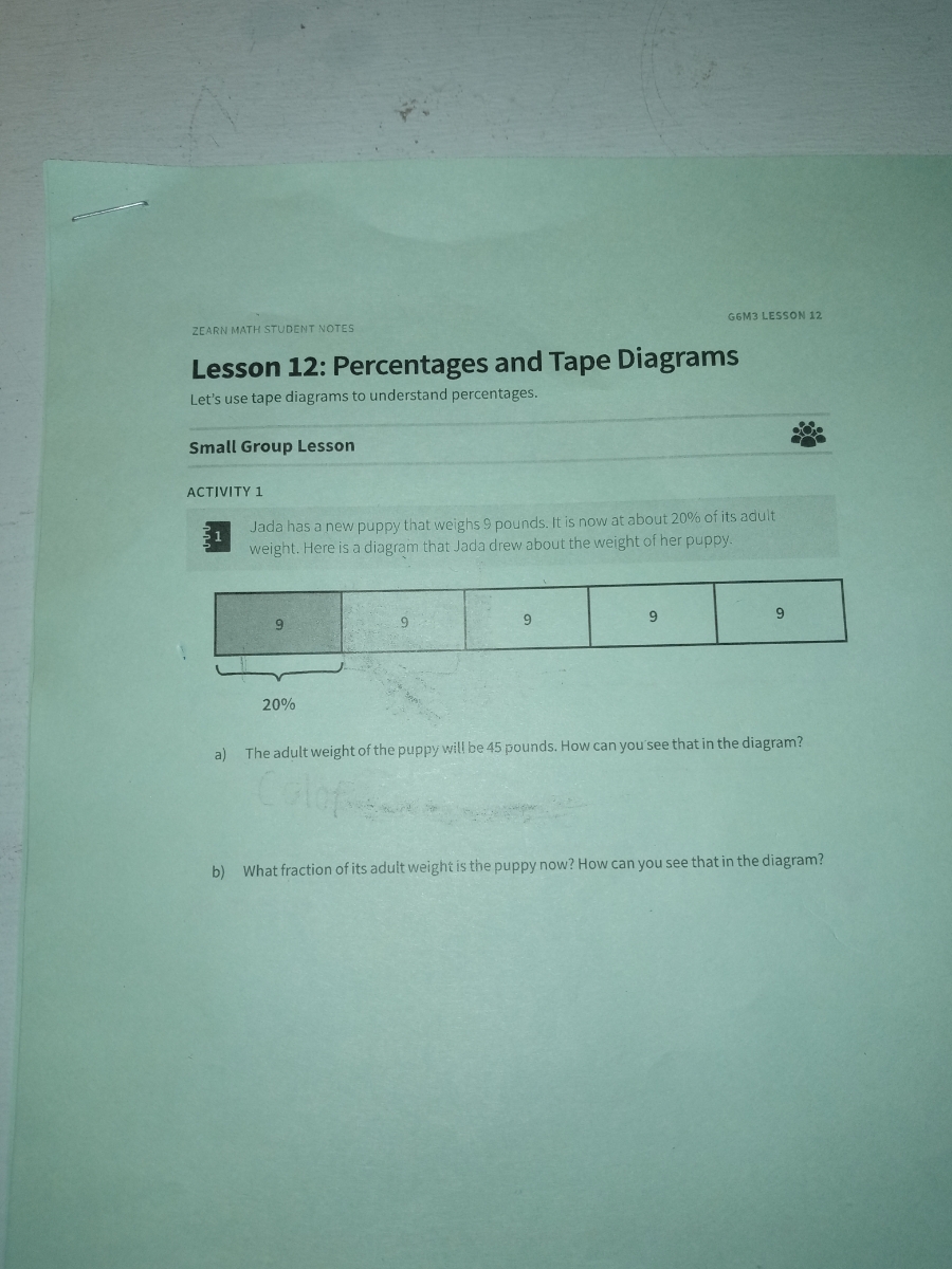 Answered G6m3 Lesson 12 Zearn Math Student Notes Bartleby