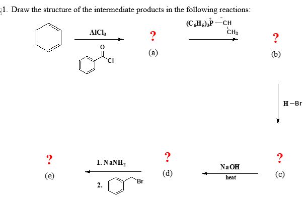 Answered 1 Draw The Structure Of The Bartleby