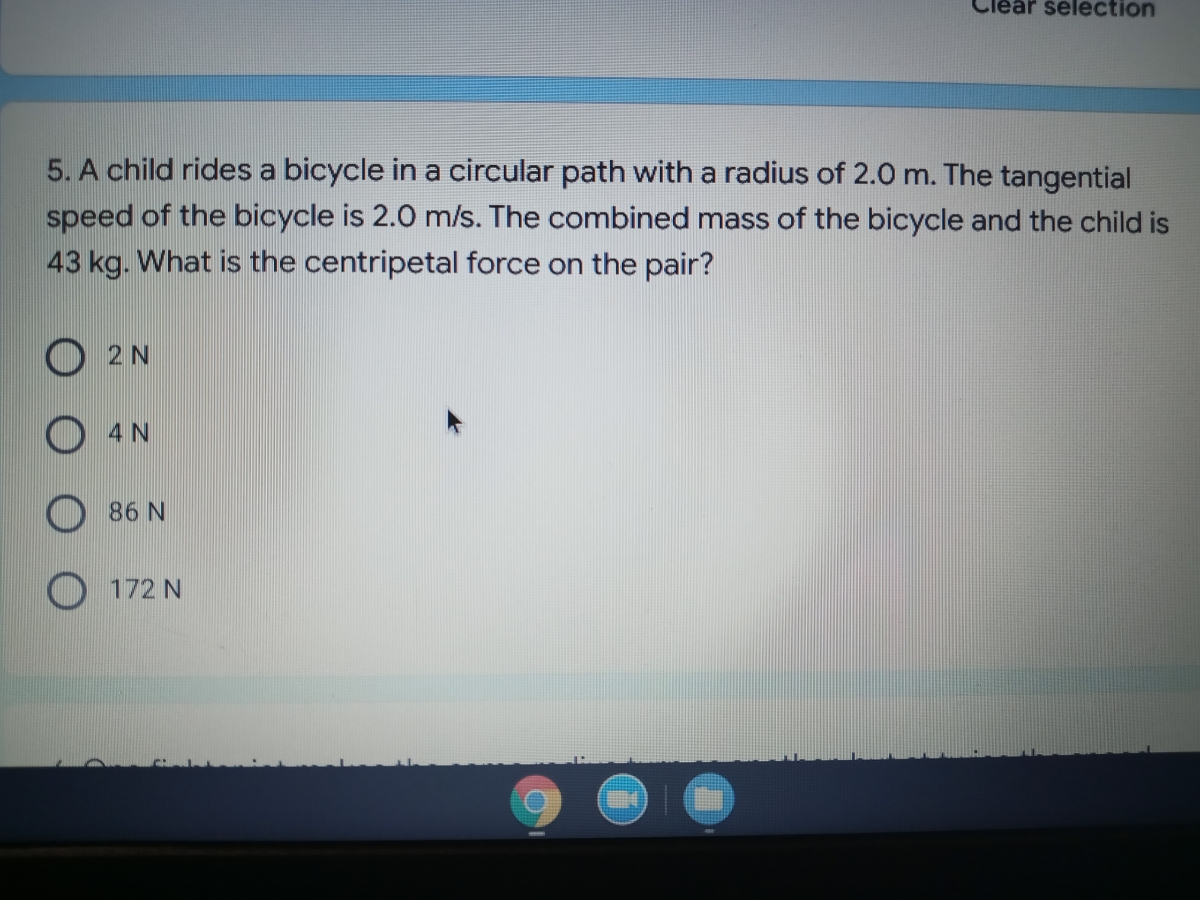 Answered 5. A child rides a bicycle in a… bartleby