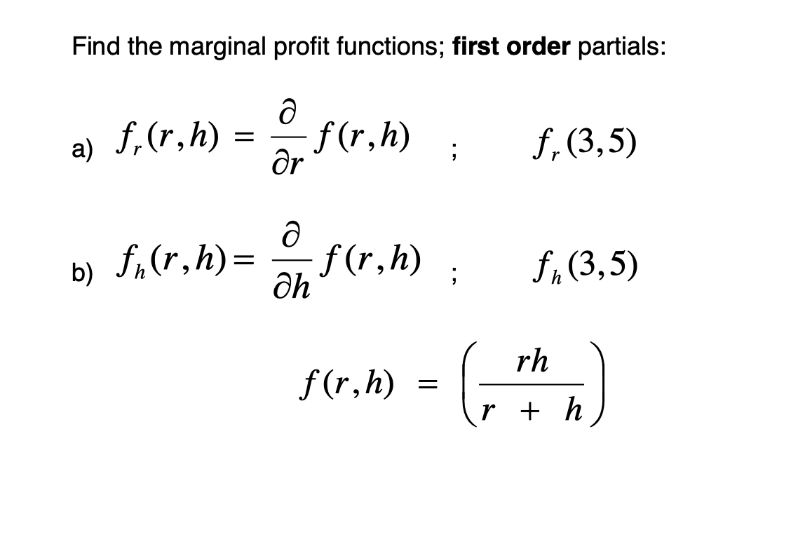 answered-find-the-marginal-profit-functions-bartleby