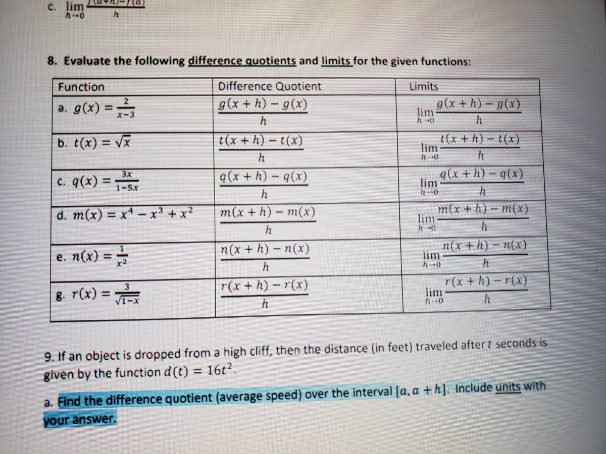 Answered 8 Evaluate The Following Difference Bartleby