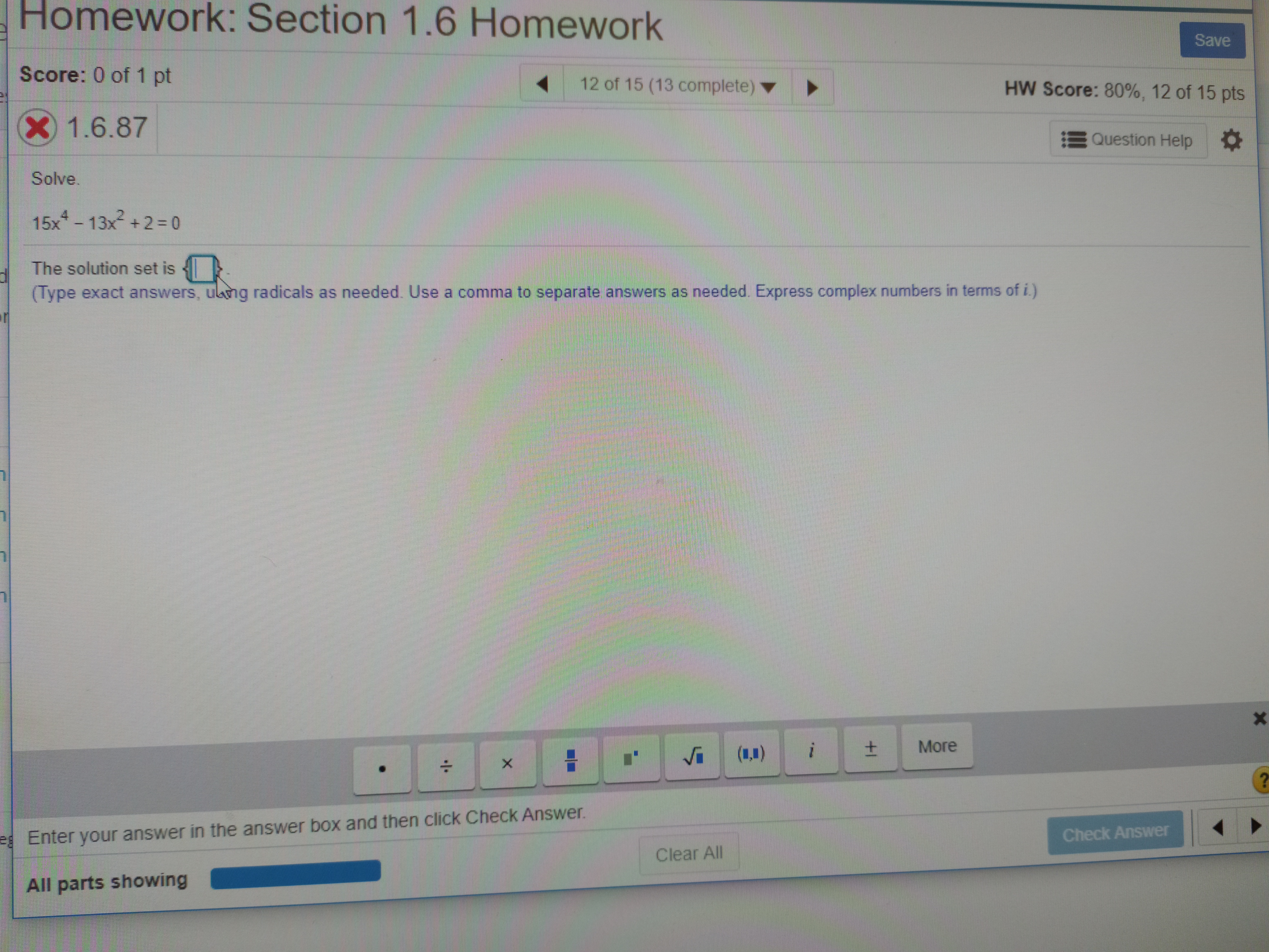 6.3 homework answers algebra 1