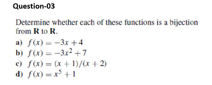 Answered: Determine whether each of these… | bartleby