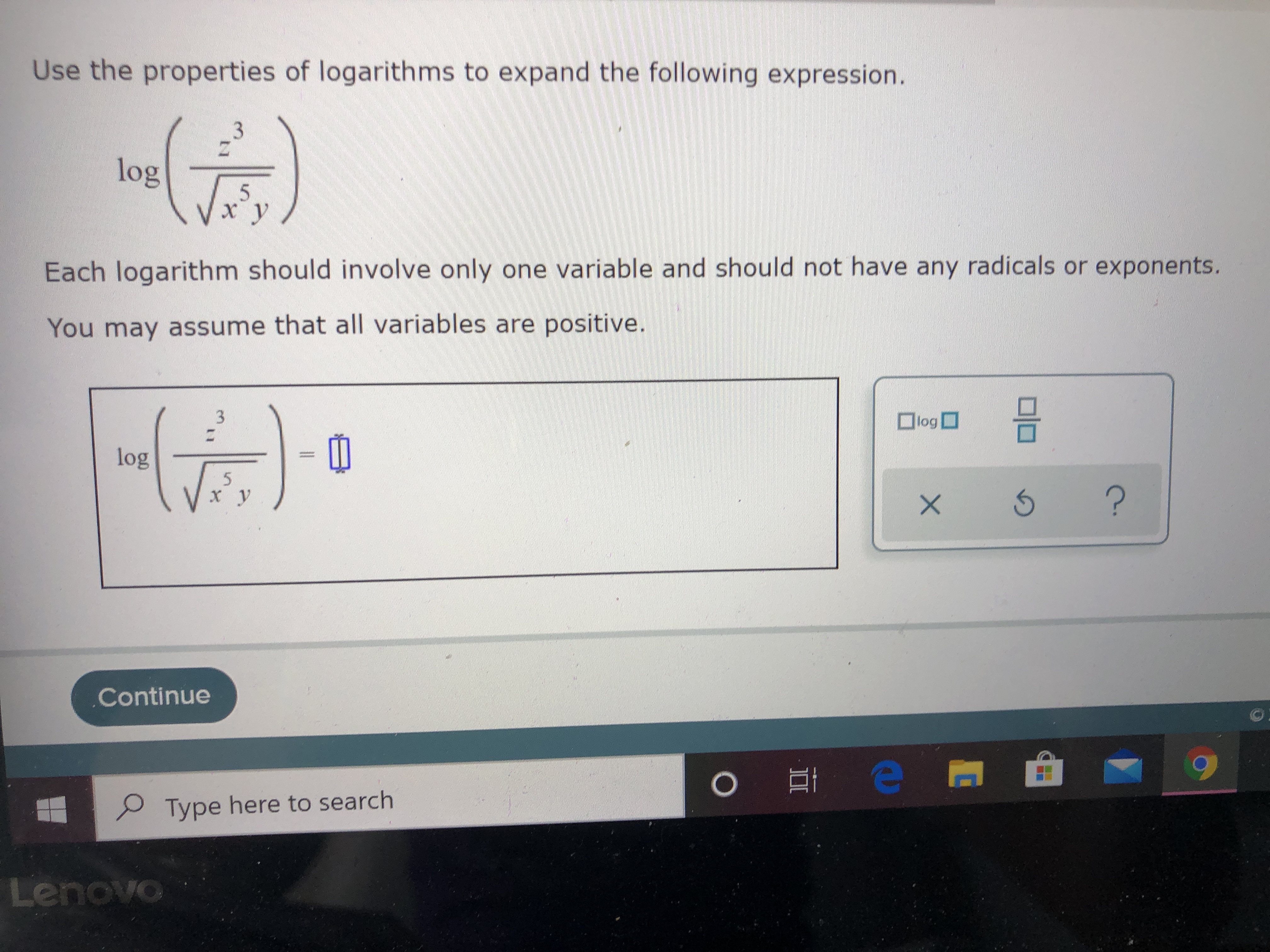 answered-use-the-properties-of-logarithms-to-bartleby