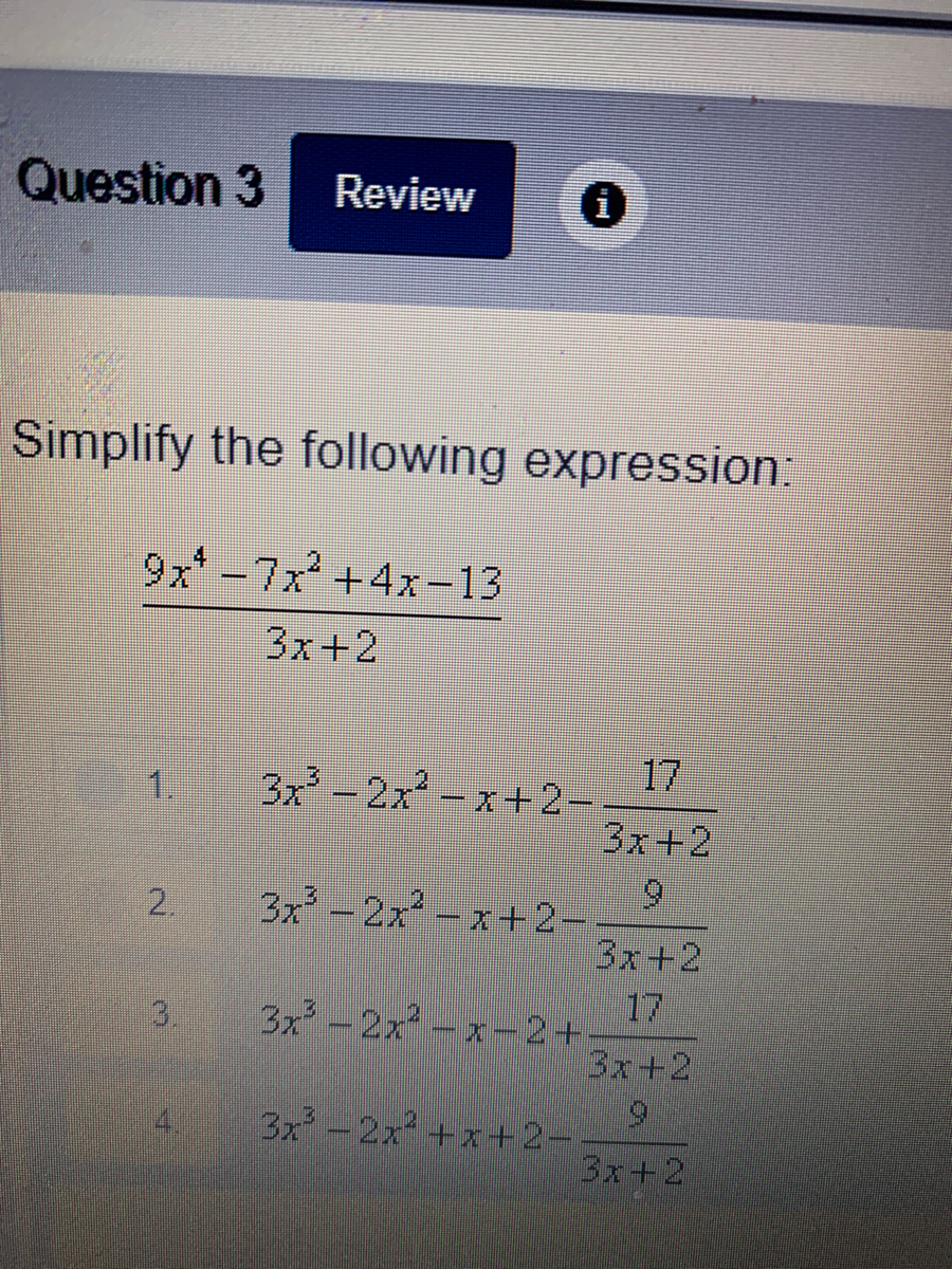 answered-simplify-the-following-expression-9x-bartleby