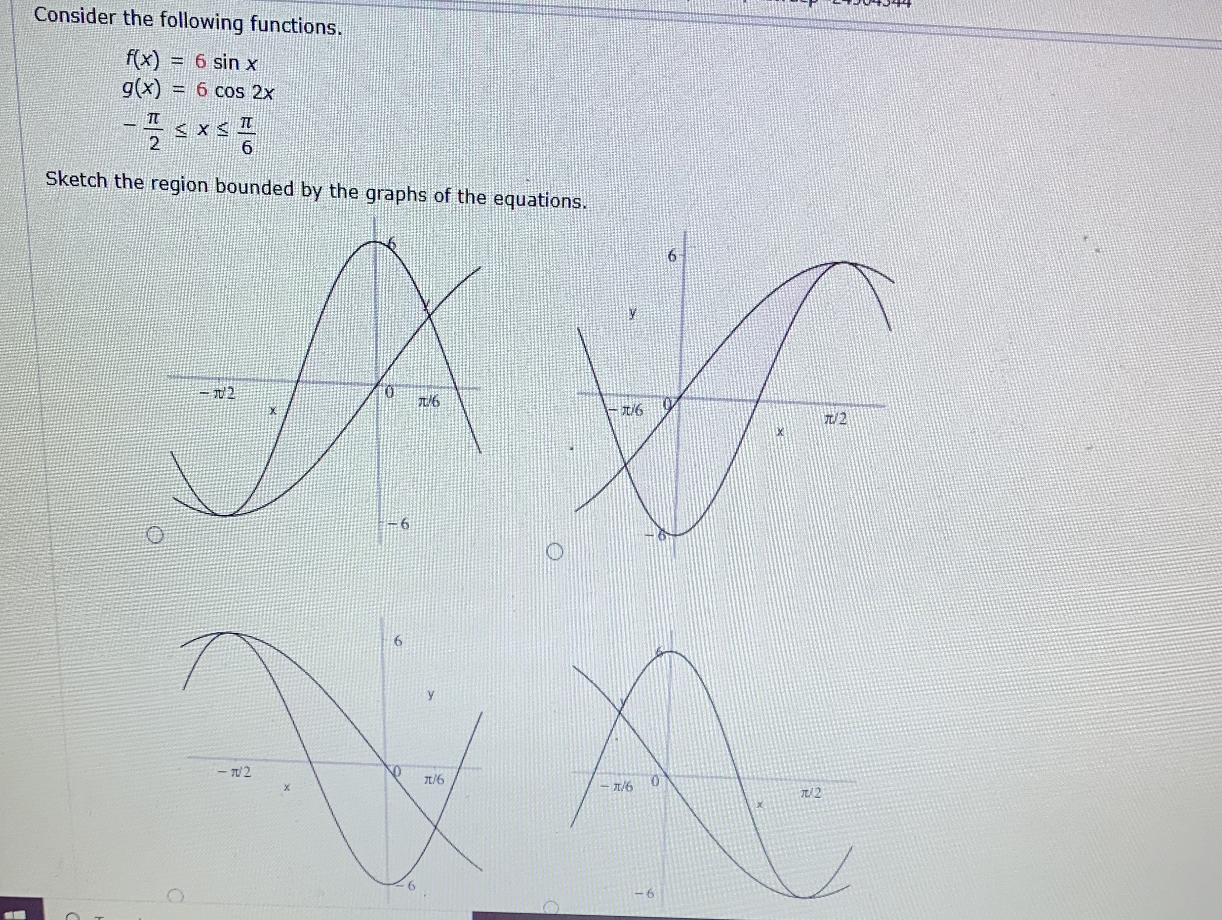 Answered Consider The Following Functions F X Bartleby