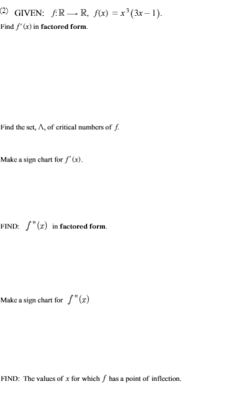 Answered 2 Given ƒ R R S X X 3x 1 Bartleby