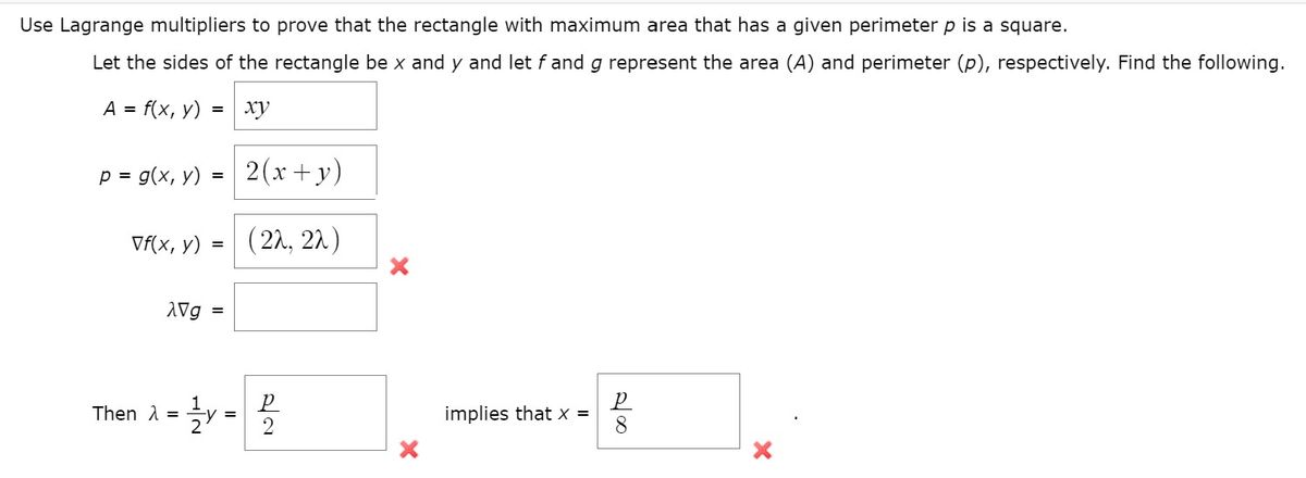 Answered Use Lagrange Multipliers To Prove That Bartleby