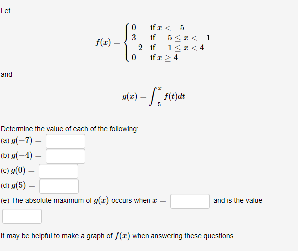 Answered Let 0 Ifx 5 F X 0 Ifz 4 And Bartleby