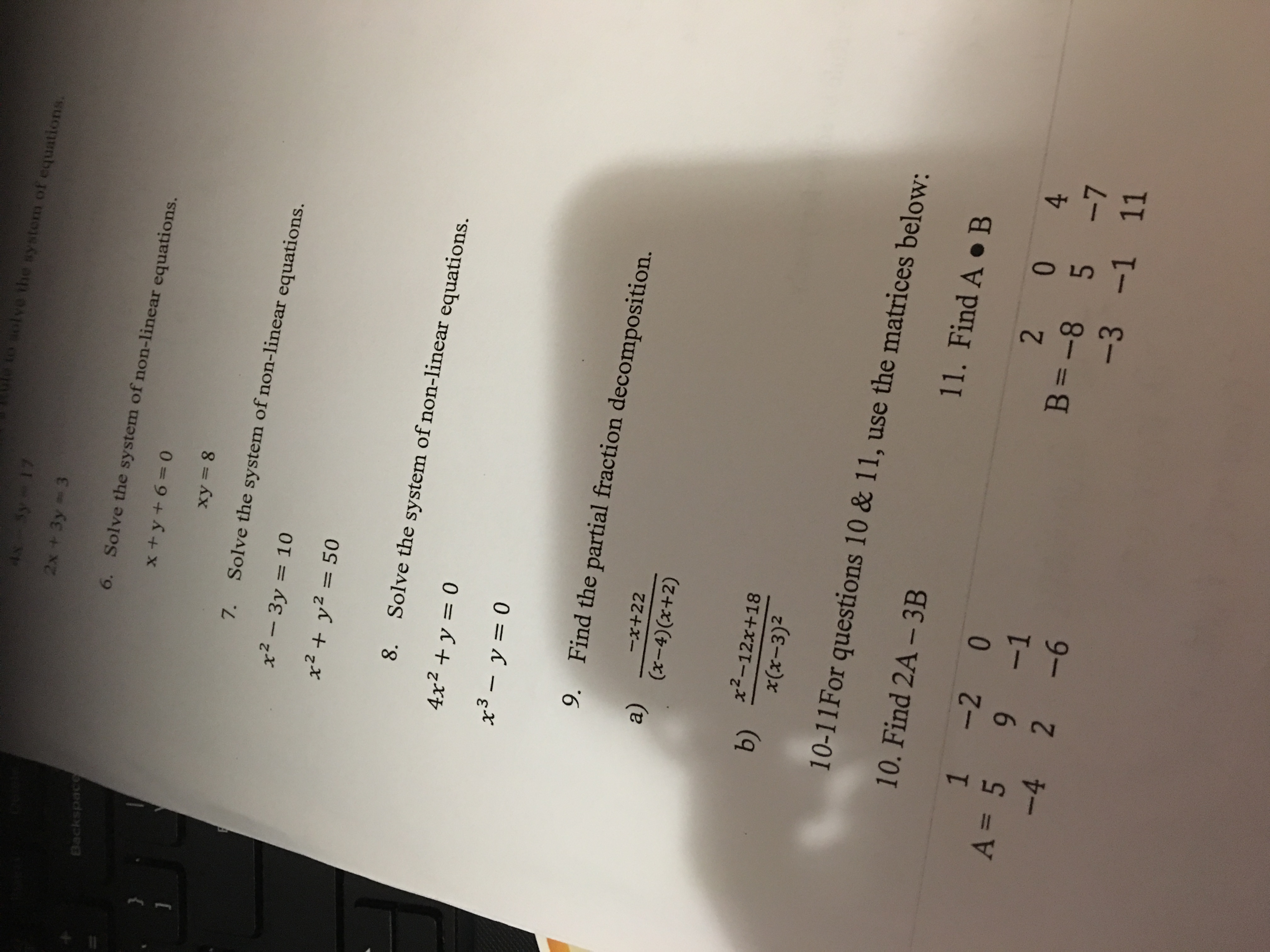 Answered Equatio 2x 3y 3 6 Solve The System Of Bartleby