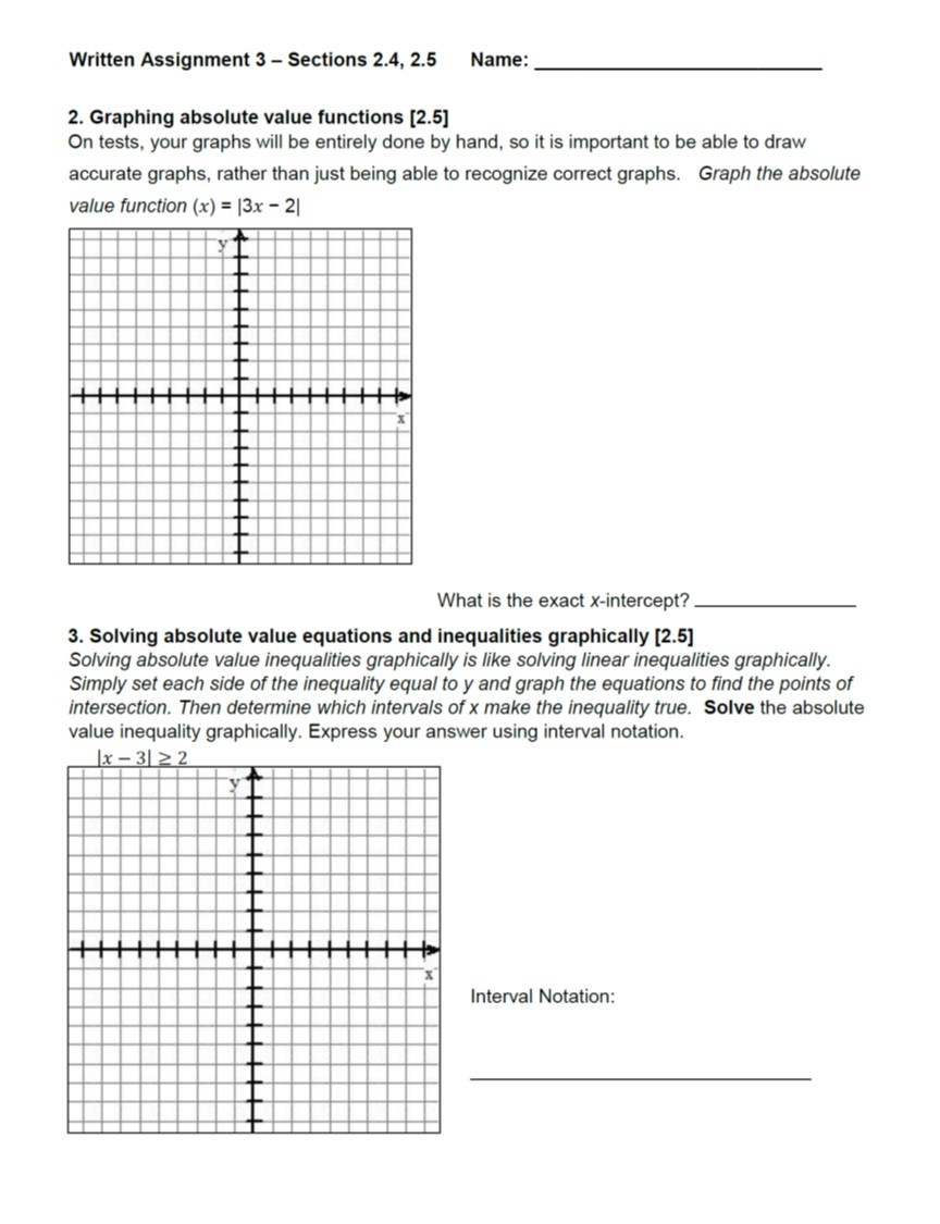 Answered Written Assignment 3 Sections 24 25 Bartleby